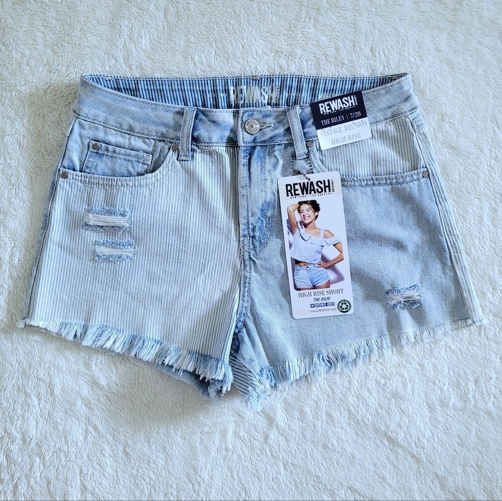 Rewash "The Riley" High Rise Shorts - NWT - Picture 10 of 12